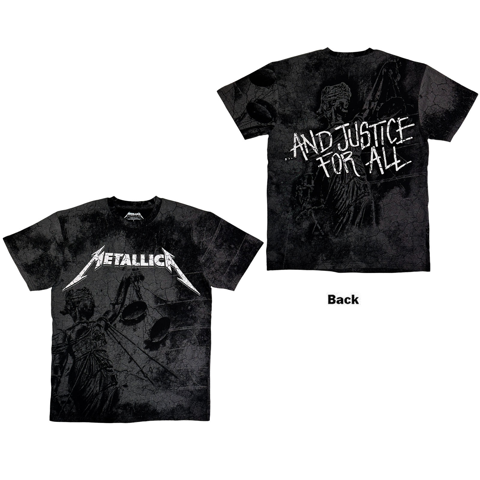 T SHIRT - Metallica Justice For All - hotRAGS.com