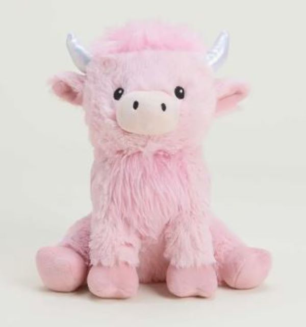 Warmie - Plush Cow Pink