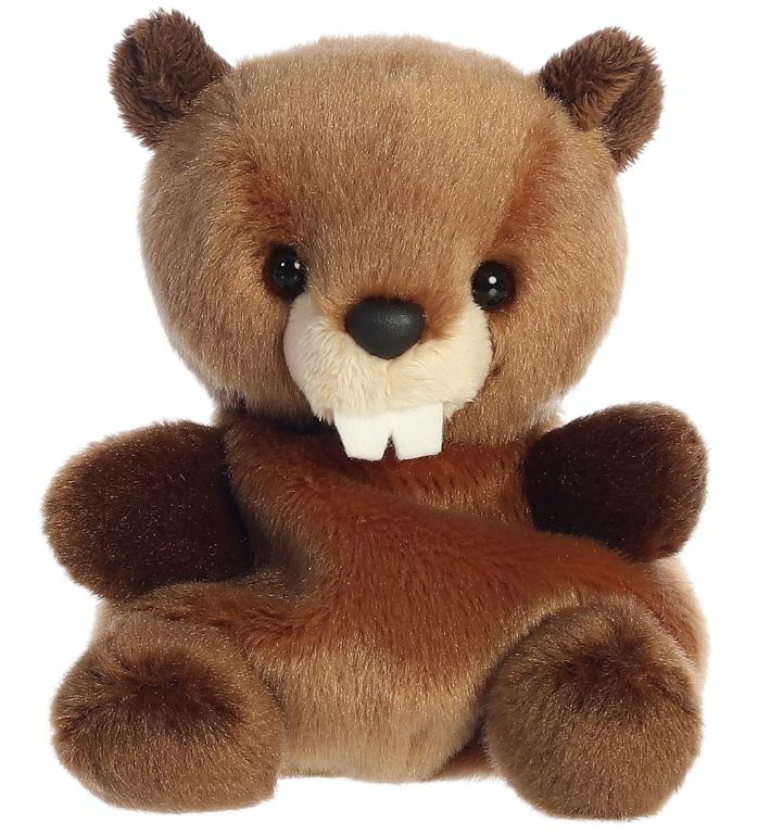 Plush - Palm Pal - Chewy Beaver - 5in - hotRAGS.com
