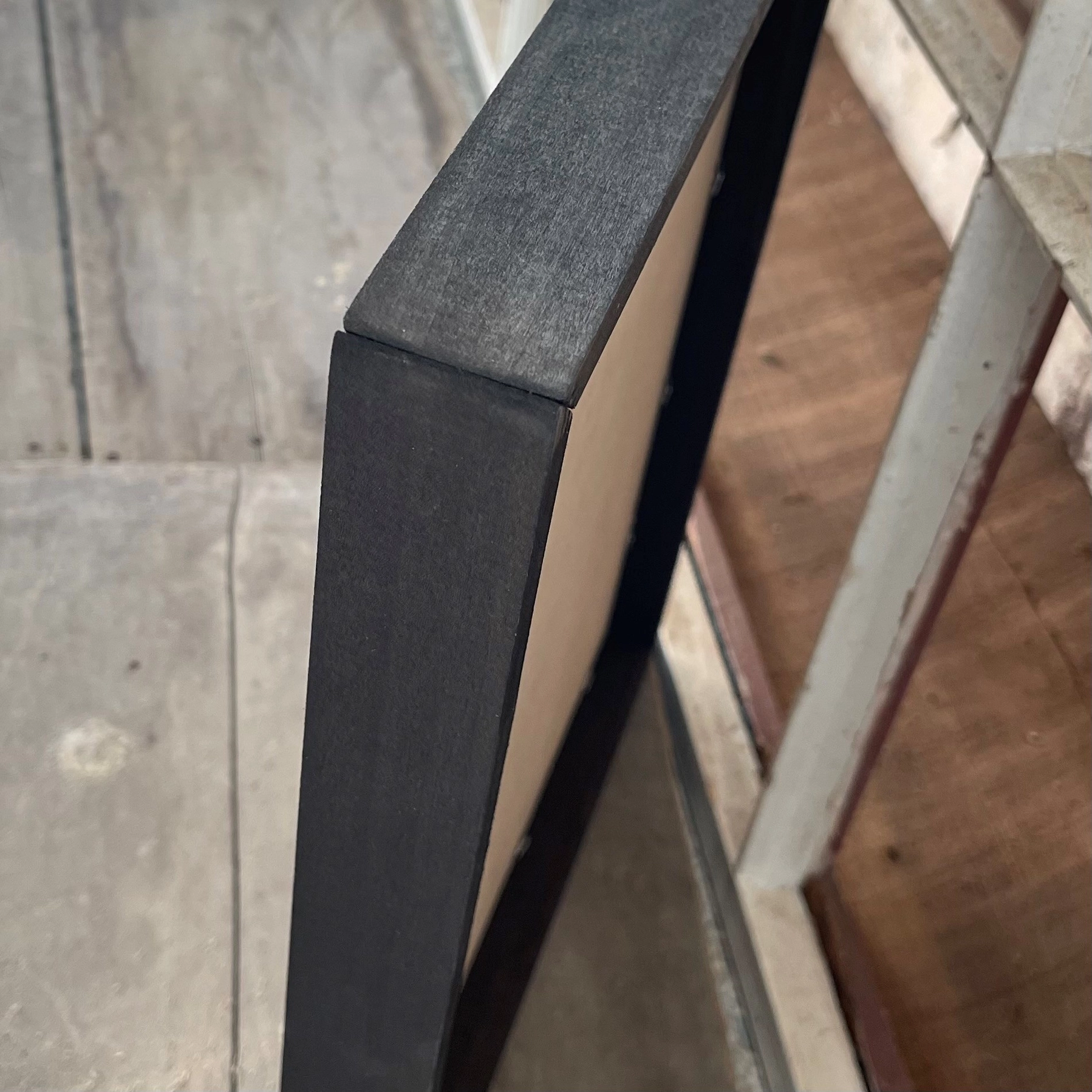 Wall Art - Moon Cat Box Frame - 12x16 - hotRAGS.com