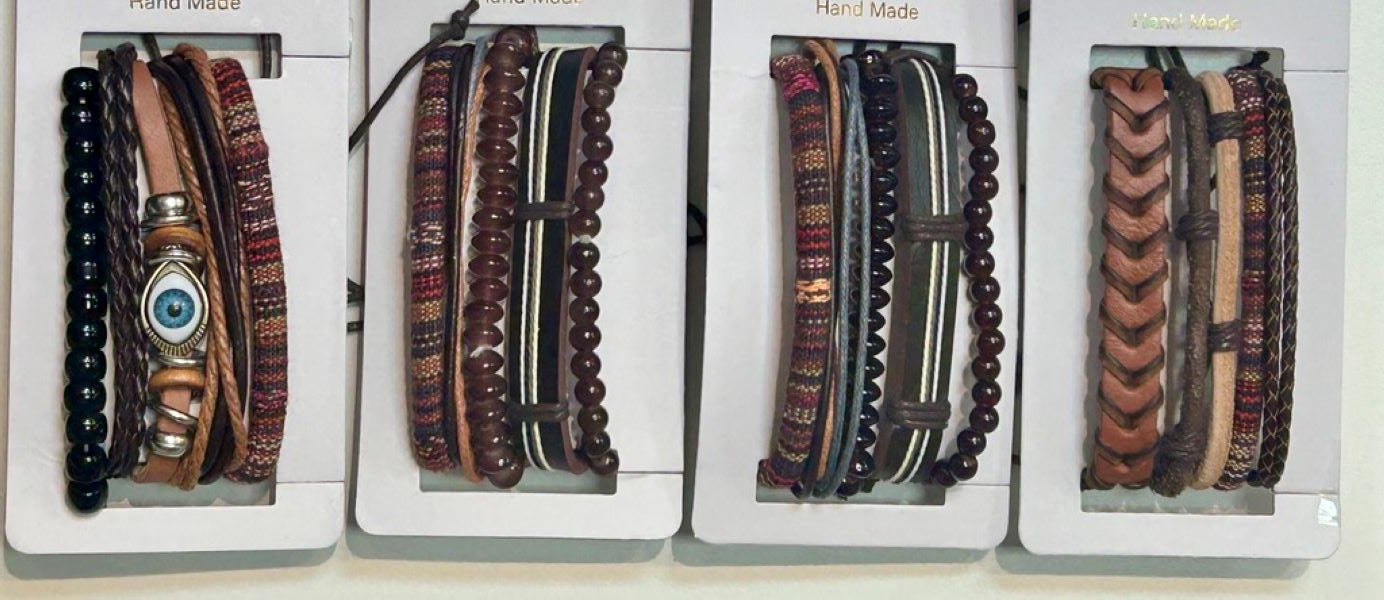Bracelet - Set 4 Mixed Evil Eye - hotRAGS.com