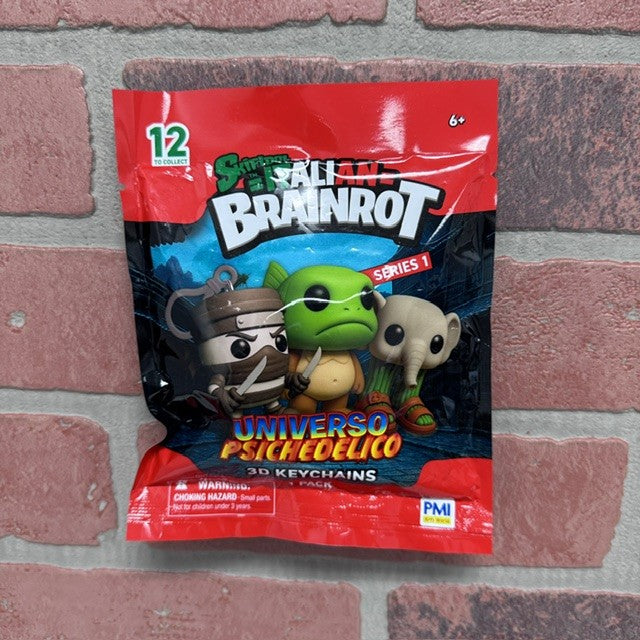 KEYCHAIN - 3D BRAINROT - Assorted