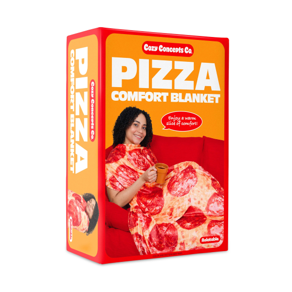 Blanket - Cozy Pizza - hotRAGS.com
