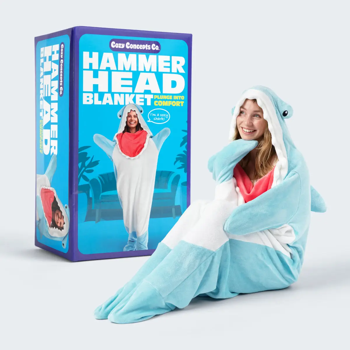 Blanket - Cozy Hammerhead - hotRAGS.com