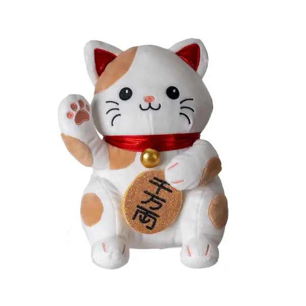 Plush - Maneki Neko Lucky Cat - 8" - hotRAGS.com