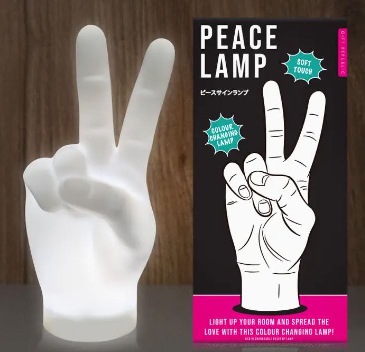 Lamp - Peace Sign - hotRAGS.com