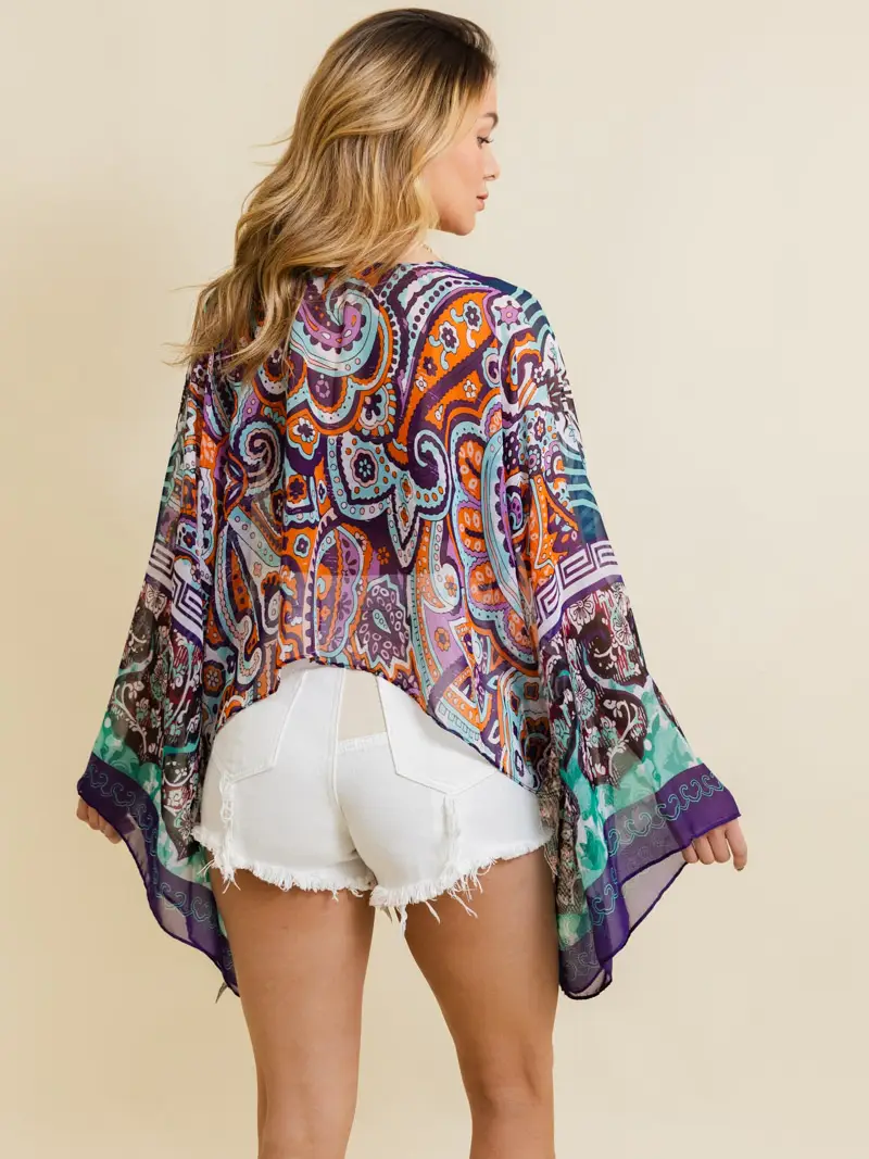 Wrap - Boho Chic Tie Front