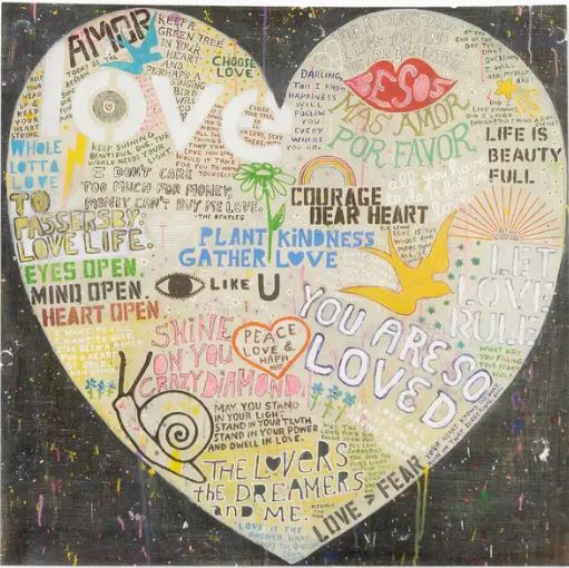 Wall Art - Choose Love - 12x12 - hotRAGS.com