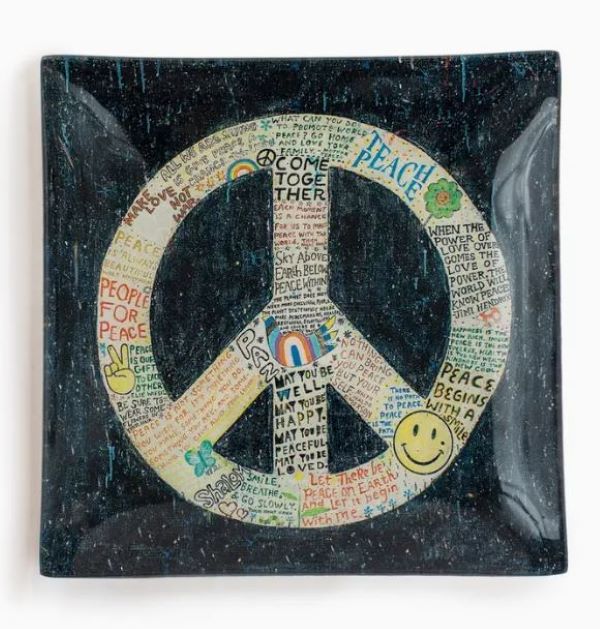 Home Decor - Peace Decoupage - hotRAGS.com