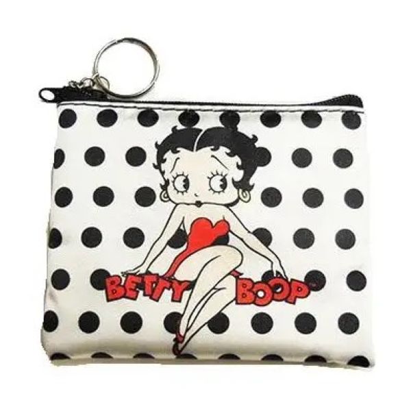 Keychain Purse -Betty Boop Dots - hotRAGS.com