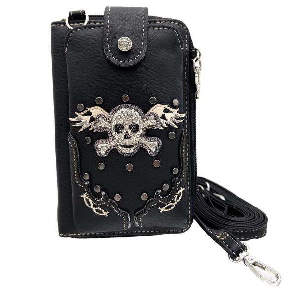 Wallet - Skull Angel Wing - hotRAGS.com
