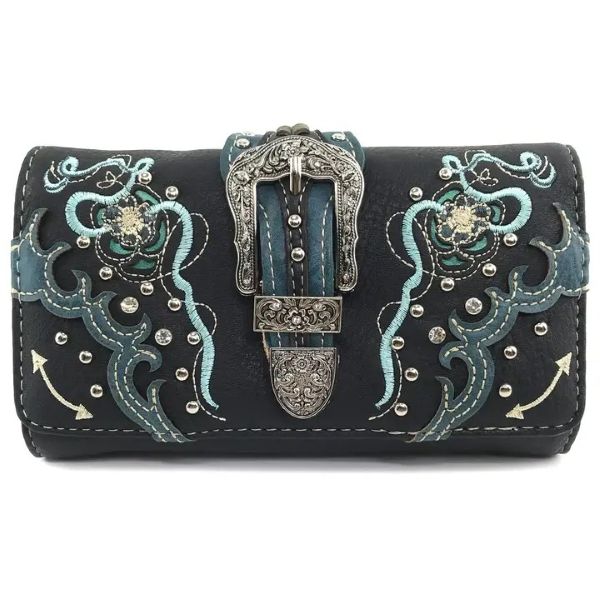 Wallet - Daisy Floral Buckle - hotRAGS.com