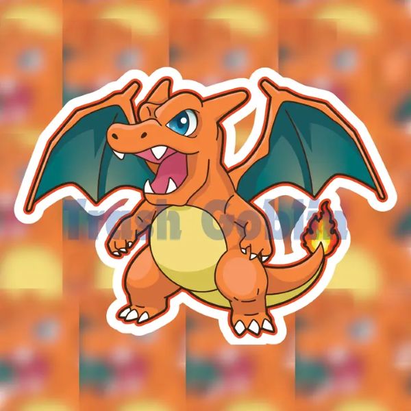 Sticker - Charizard Chibi - hotRAGS.com