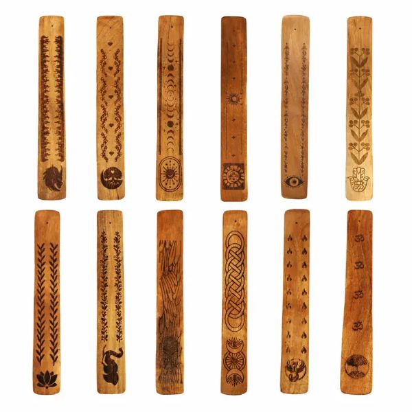 Incense Burner - Wood - Assorted - hotRAGS.com