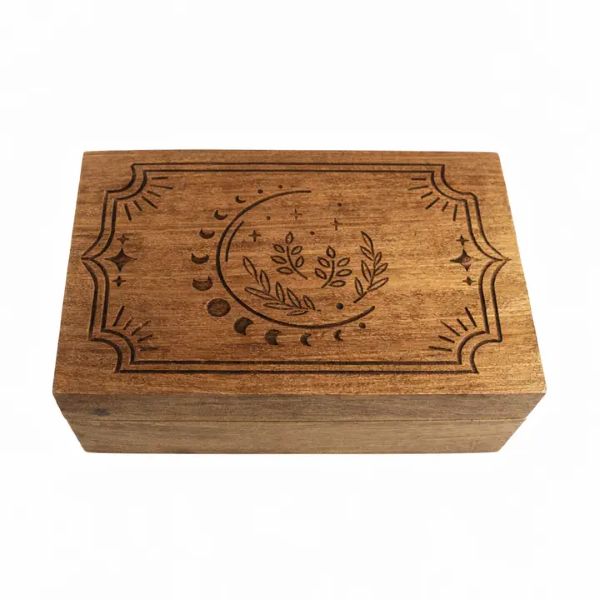 Box - Wooden Lunar Harvest 4x6" - hotRAGS.com