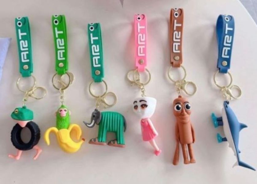 Keychain - Brain Rot Sahur - hotRAGS.com