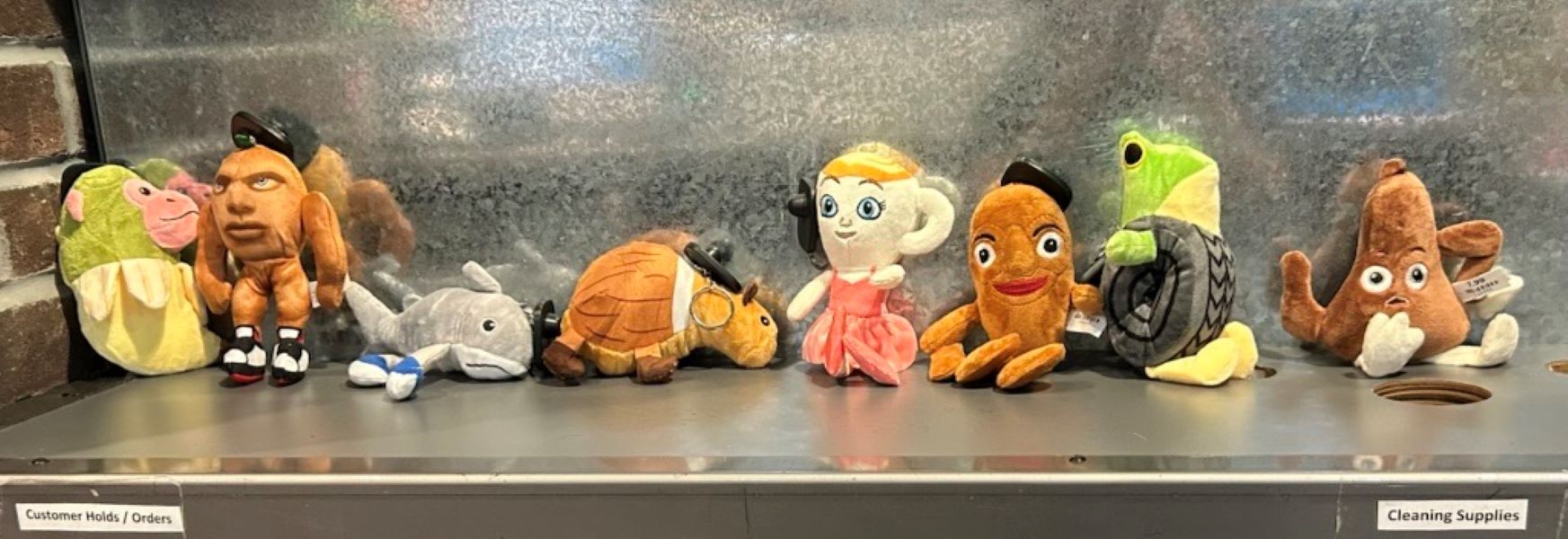 Keychain - Plush Brain Rot - hotRAGS.com
