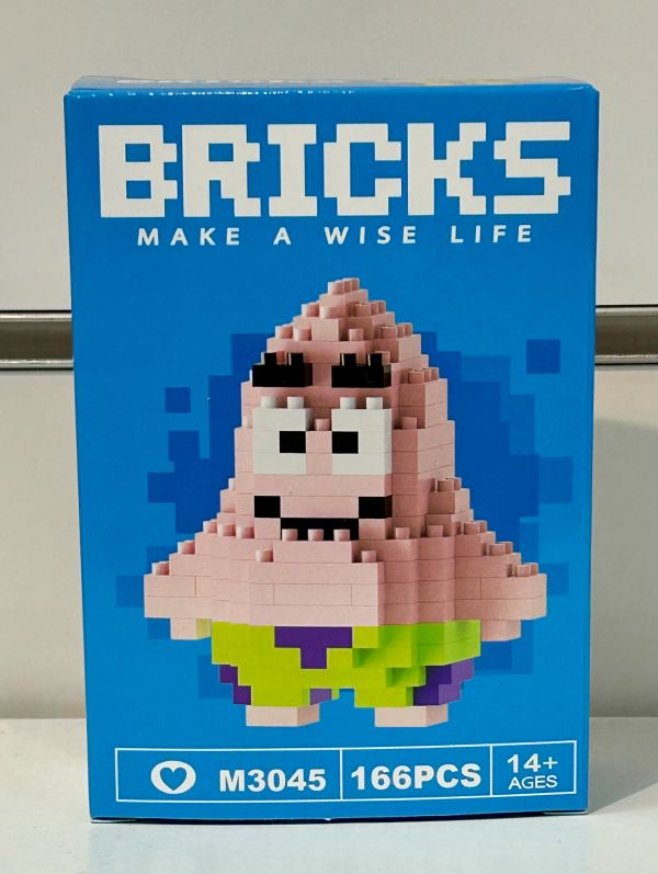 Toy - Bricks - Patrick - hotRAGS.com