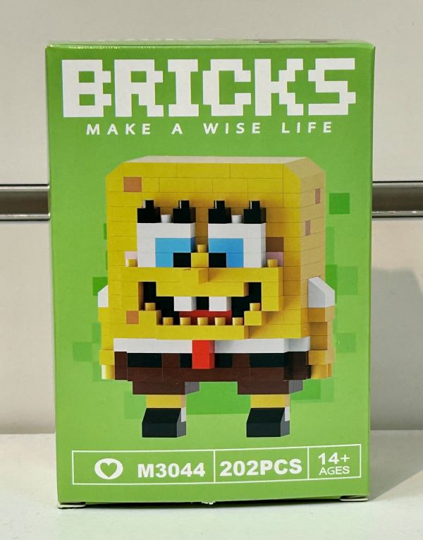 Toy -Bricks - SpongeBob - hotRAGS.com