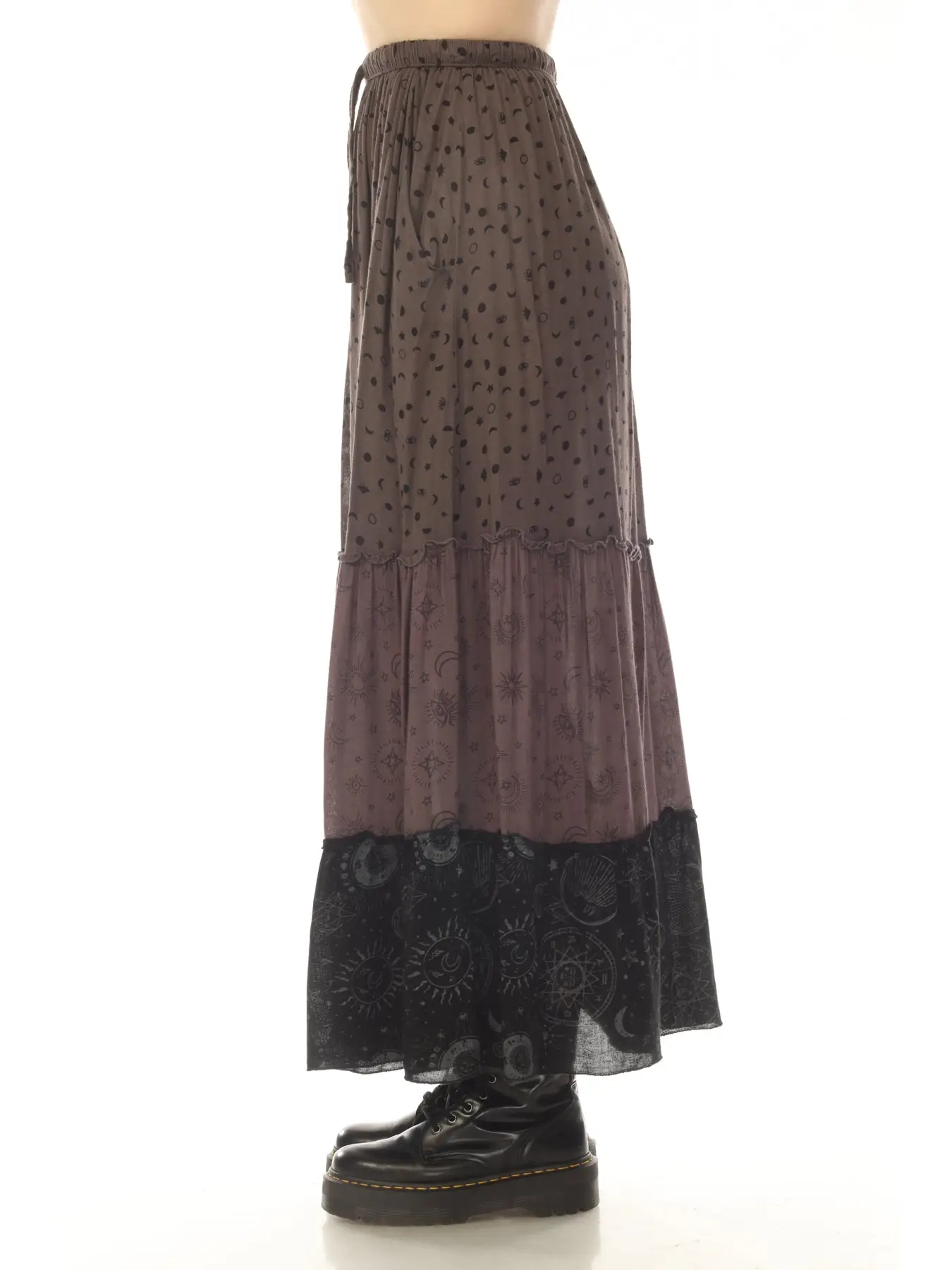 Skirt - Maxi Celestial - Black - hotRAGS.com