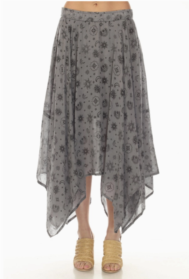 SKIRT - FAIRY GAUZE - Grey - hotRAGS.com