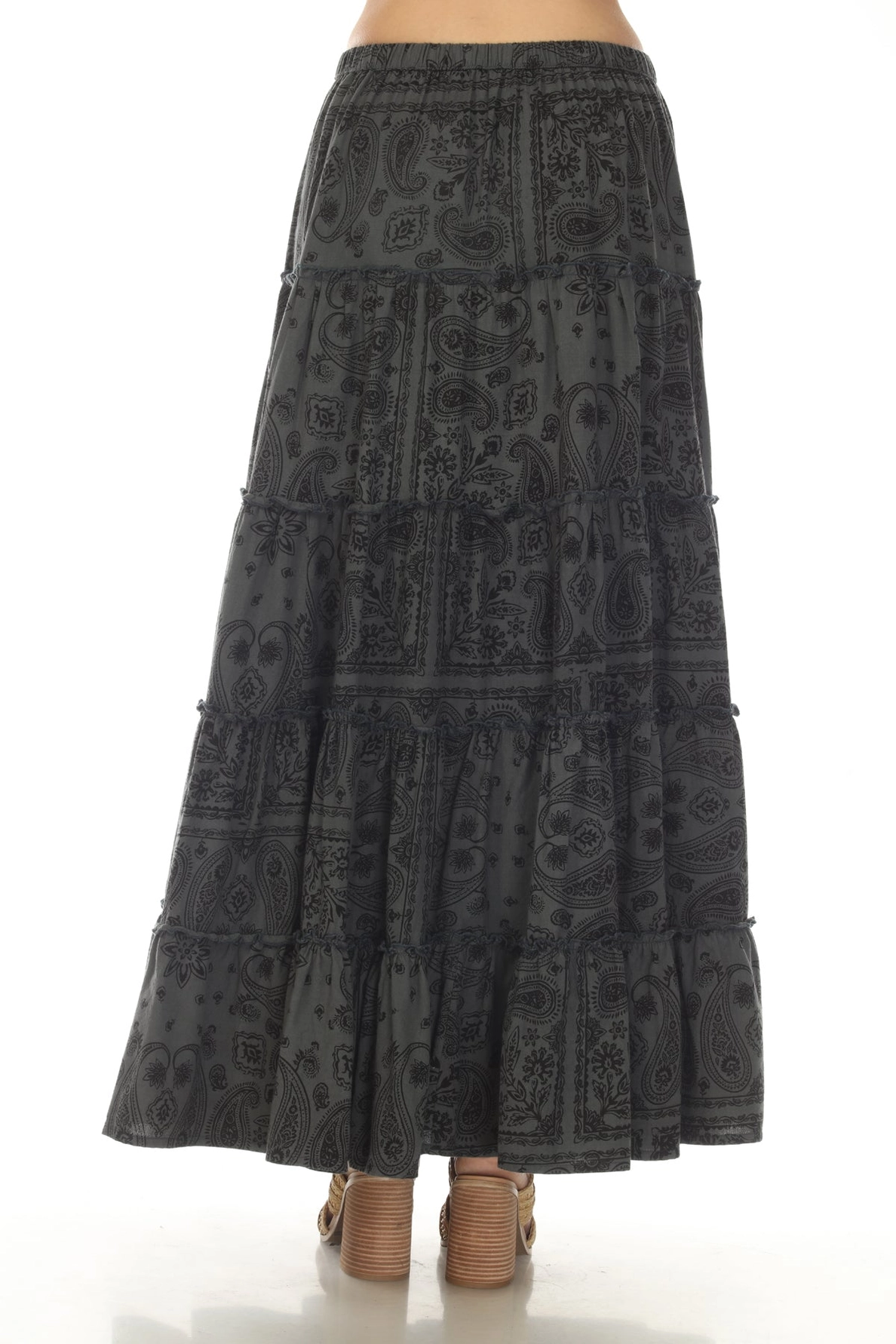 Skirt - Maxi Bandana - Grey - hotRAGS.com