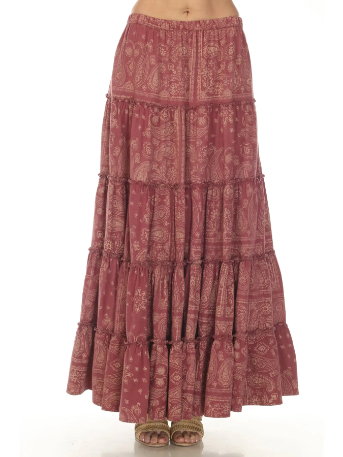 Skirt - Maxi Bandana - Cherry - hotRAGS.com