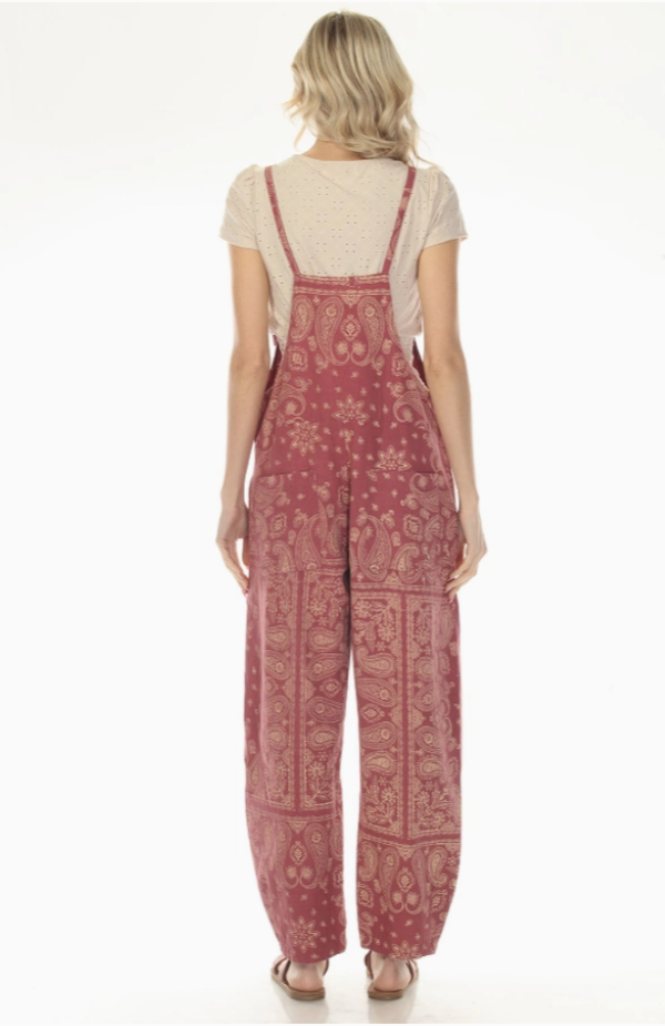 OVERALLS - BANDANA - Cherry - hotRAGS.com