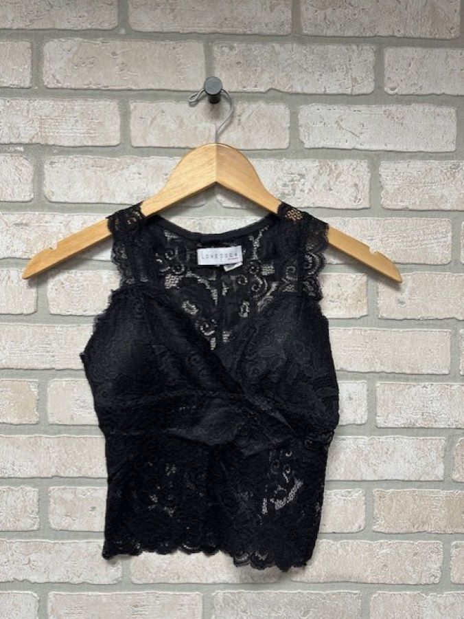 Bralette - Lace - Black - hotRAGS.com