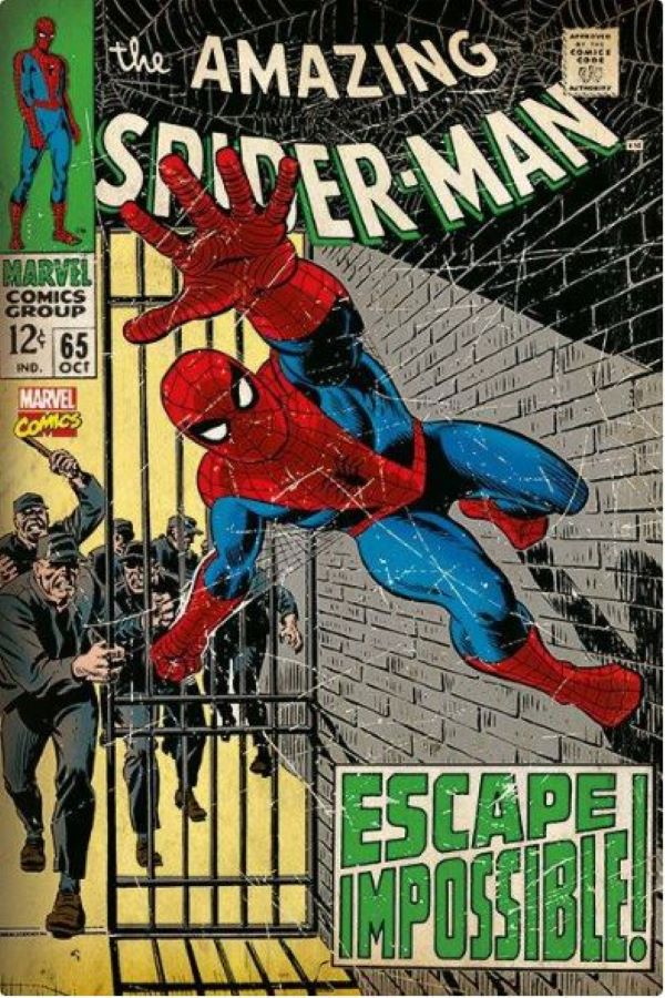 POSTER - SPIDERMAN ESCAPE - hotRAGS.com