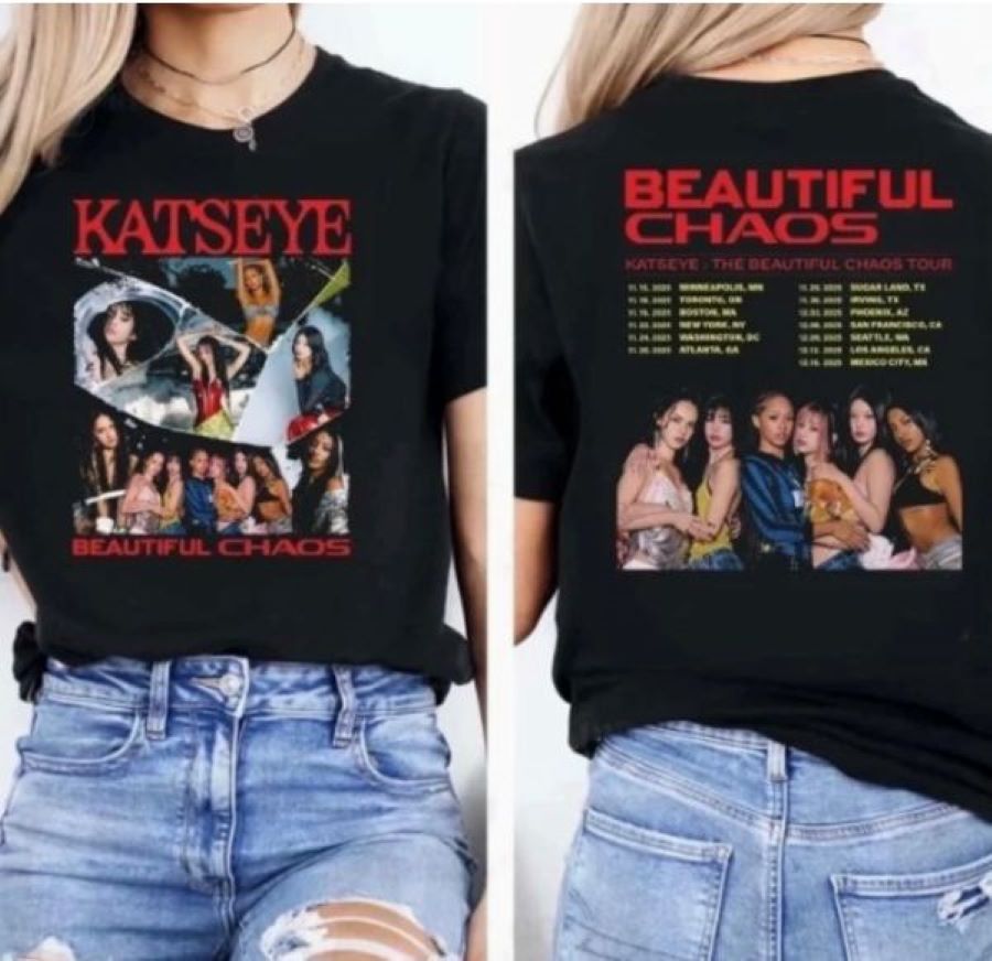 T SHIRT - Katseye 2 Side Colored - hotRAGS.com