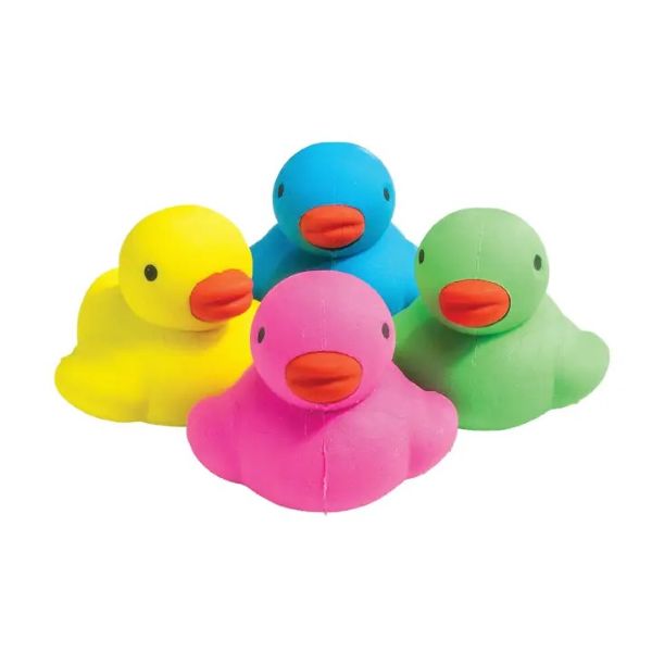 ERASER - TOPPER MINI RUBBER DUCK - Assorted
