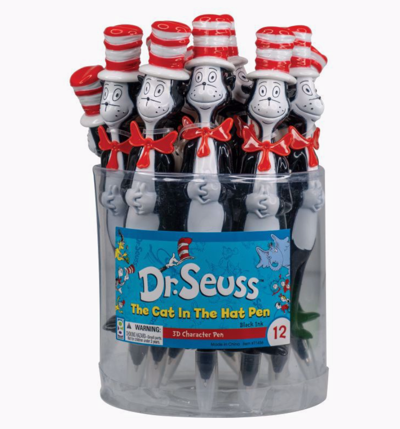 PEN - DR SEUSS CAT IN THE HAT