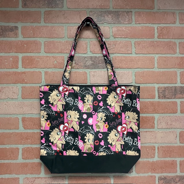 BAG - TOTE BETTY BOOP PINK Leopard - hotRAGS.com
