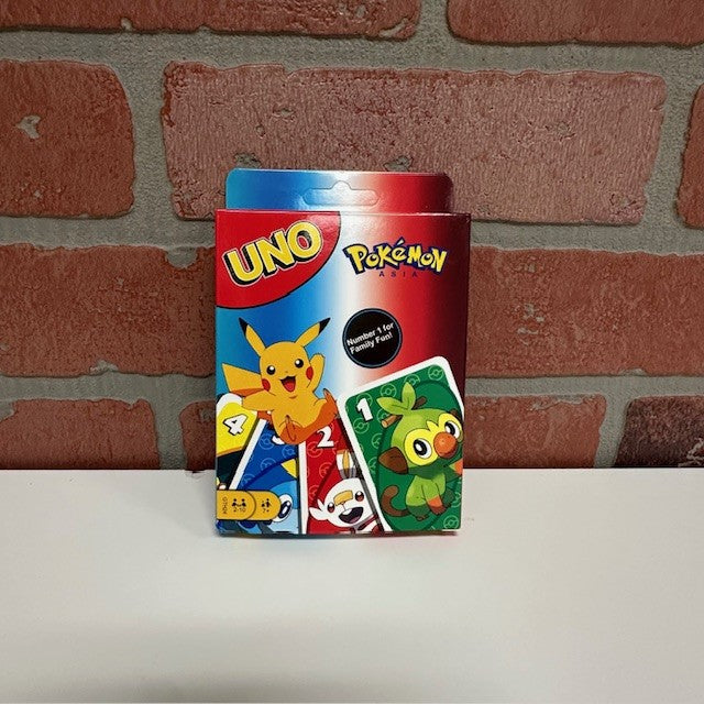 uno pokemon card game Uno Pokemon Themed Character Card Game