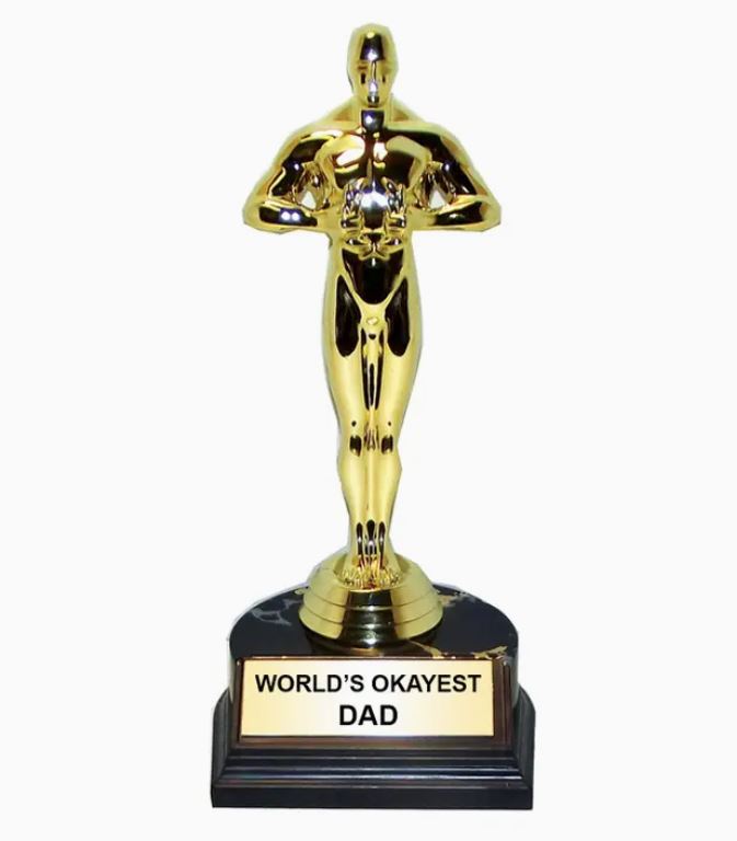 Trophy - Worlds Okayest Dad - hotRAGS.com
