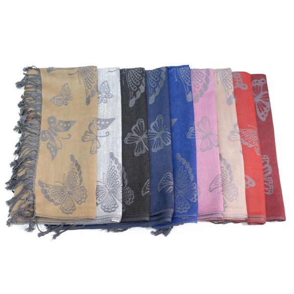 Pashmina - Scarf Butterflies - Assorted - hotRAGS.com