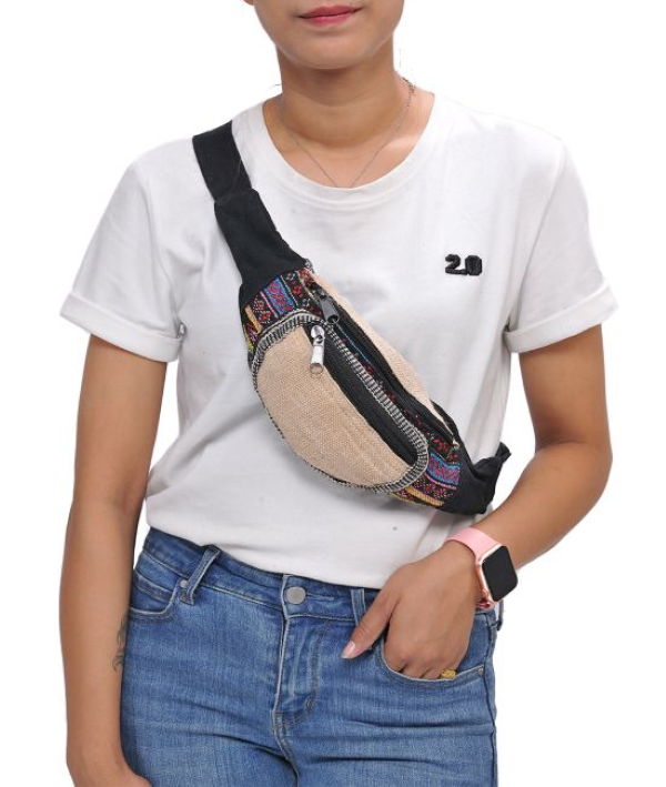 FANNY PACK - HEMP COTTON BOHO - hotRAGS.com
