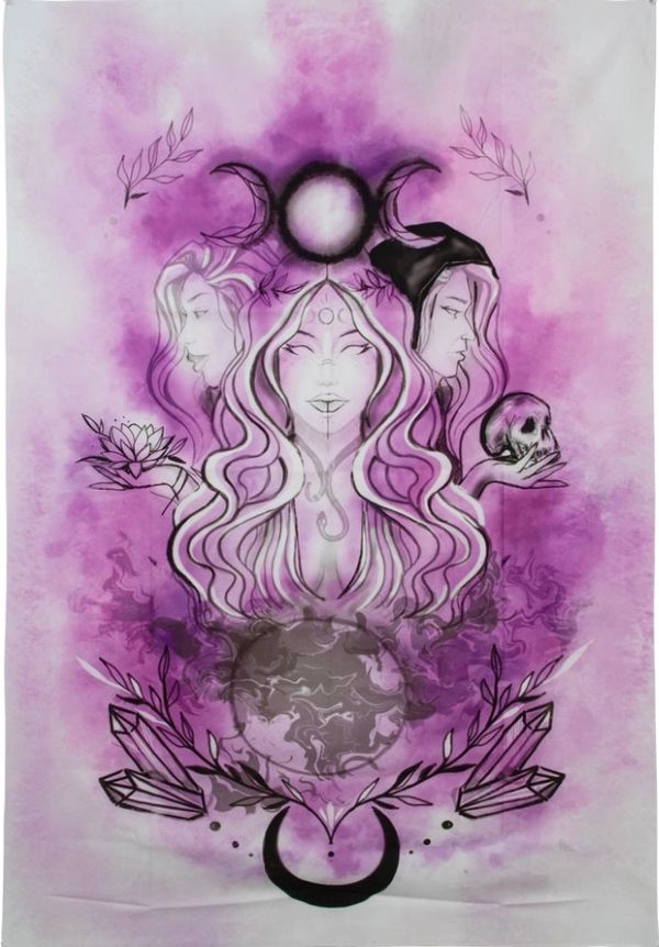 TAPESTRY - TRIPLE GODDESS - hotRAGS.com