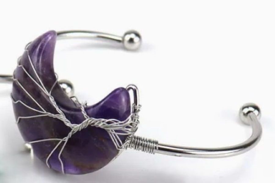 BRACELET - MOON WRAPPED PURPLE