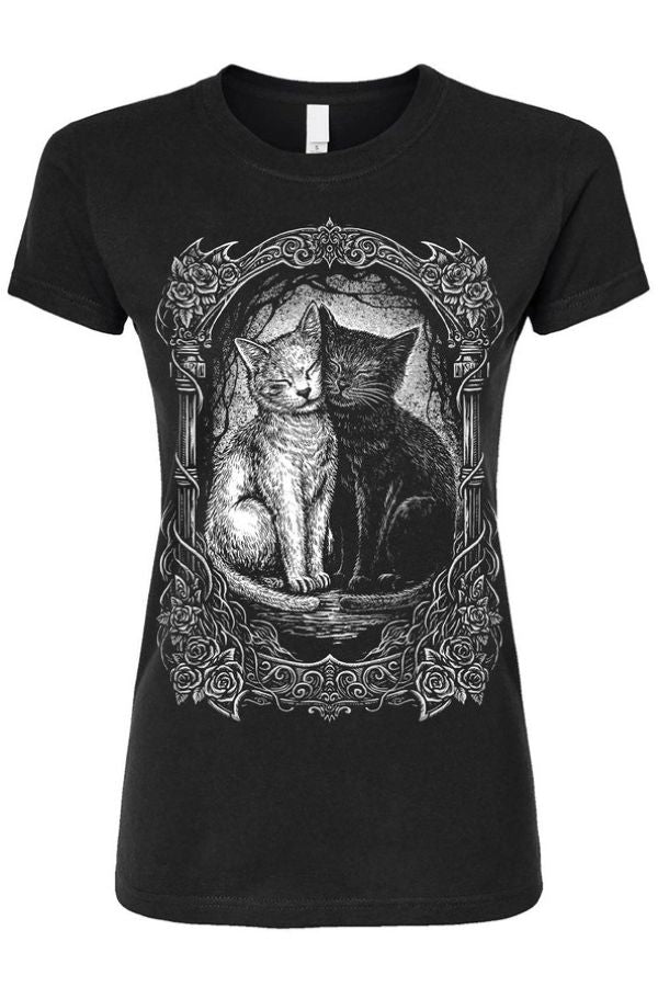 Jr. T-shirt - CAT CUDDLES - hotRAGS.com
