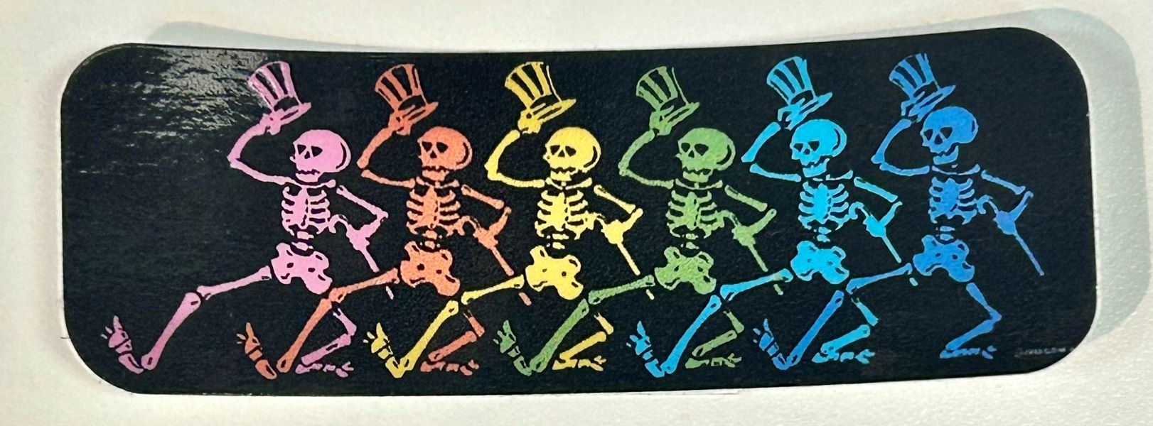 STICKER - GRATEFUL DEAD Skeleton - SM - 3.5x1/4