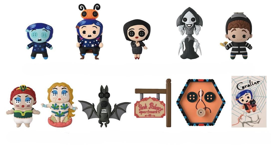 KEYCHAIN - CORALINE 3D SERIES 5