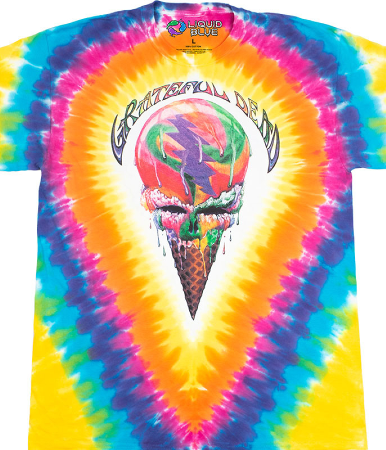 TSHIRT - GRATEFUL DEAD Ice Cream Cone