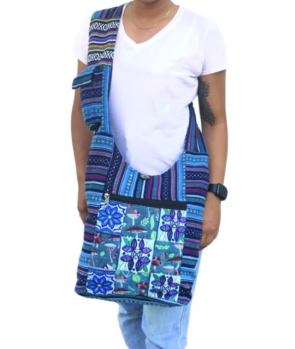 BAG - MUSHROOM FLOWER TRIBAL