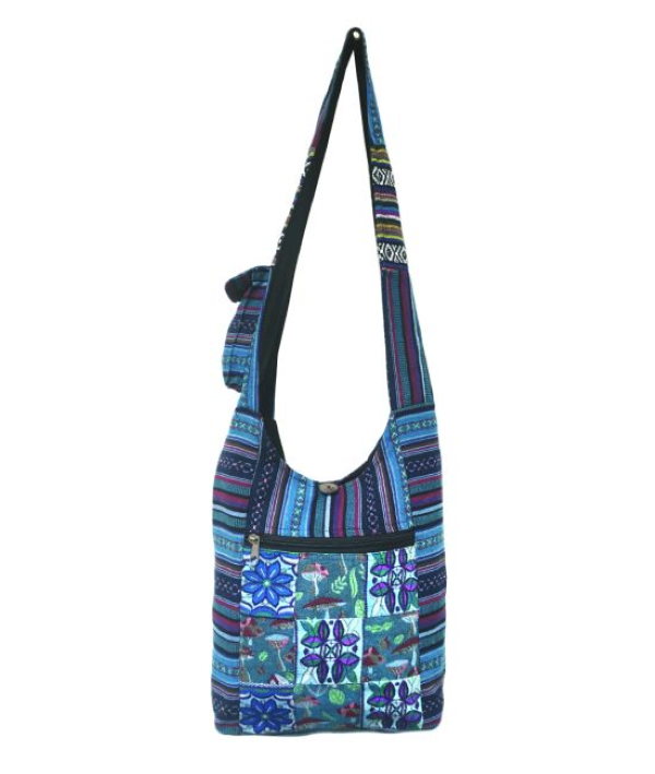 BAG - MUSHROOM FLOWER TRIBAL