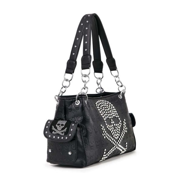 BAG - SKULL CROSSBONES EMBOSSED