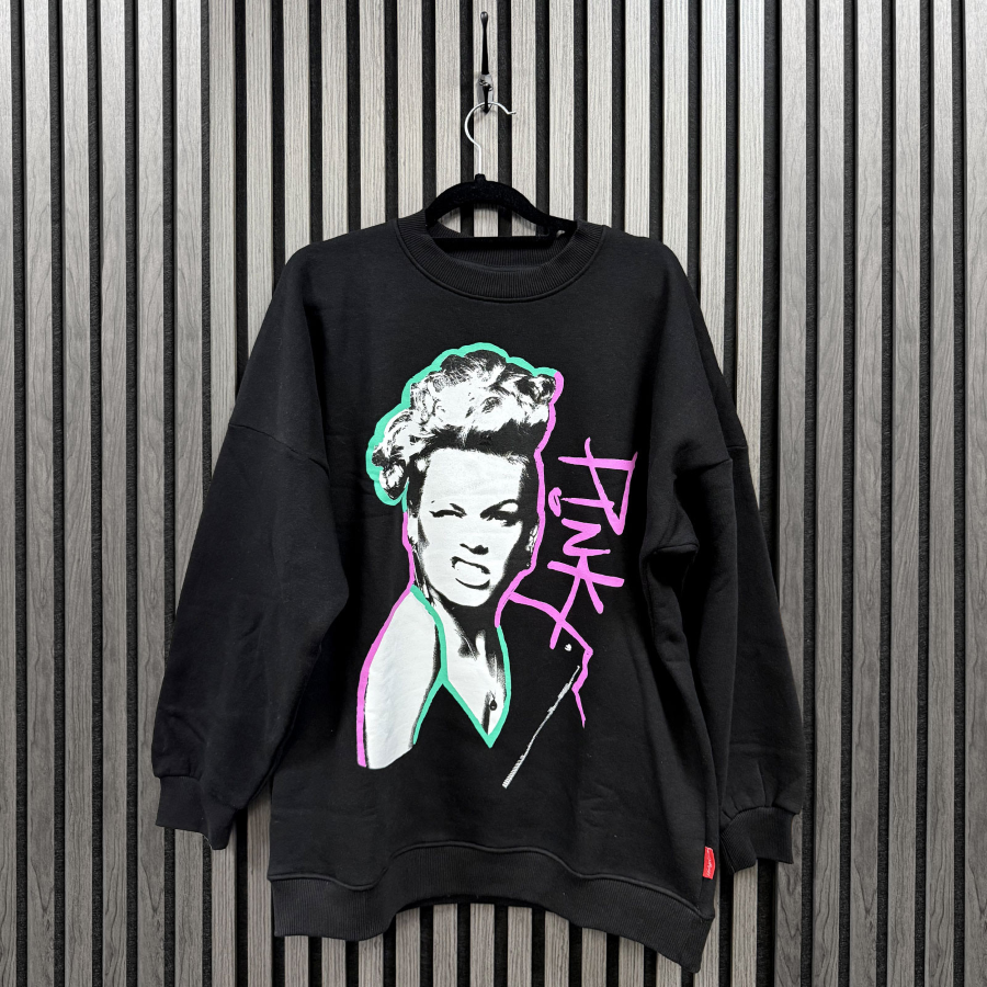 SWEATSHIRT - PREMIUM PINK PAINT