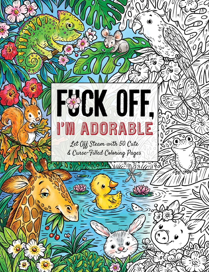 BOOK - Fuck OFF COLOR - I'm ADORABLE