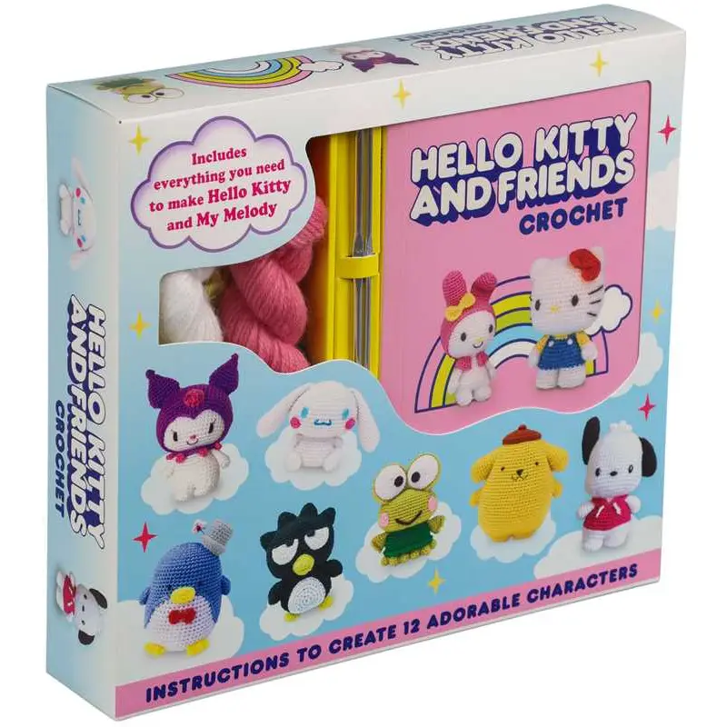 Crochet Hello Kitty And Friend